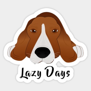 Lazy Days, Miss Emma Sticker